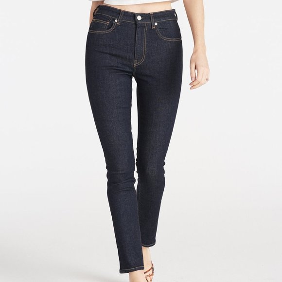CQY Jeans Palme Dark Wash Size 26 High-Rise Skinny